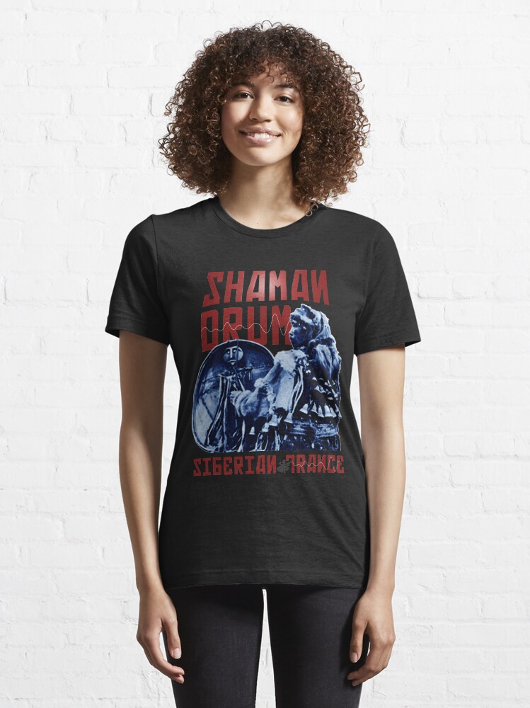 Alternate view of Shaman Drum Siberian Trance Essential T-Shirt