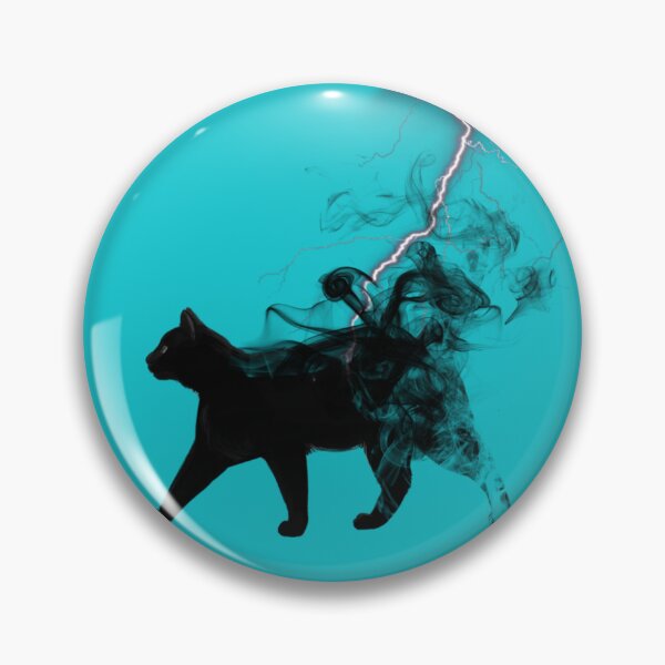 Item preview, Black Cat Lightning and Metal  designed and sold by catchyology.