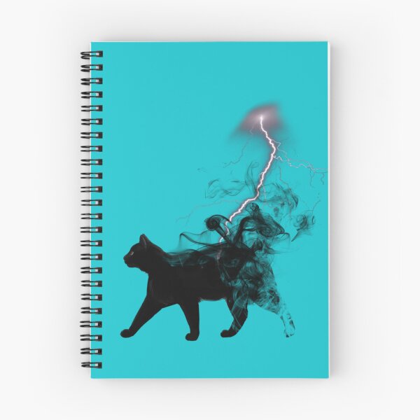 Item preview, Black Cat Lightning and Metal  designed and sold by catchyology.
