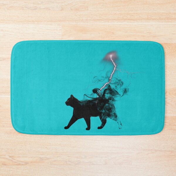Item preview, Black Cat Lightning and Metal  designed and sold by catchyology.