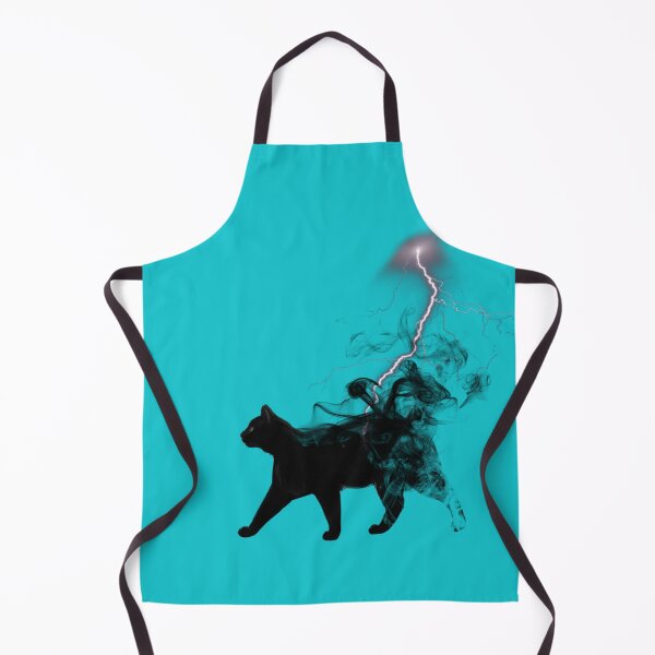 Item preview, Black Cat Lightning and Metal designed and sold by catchyology.