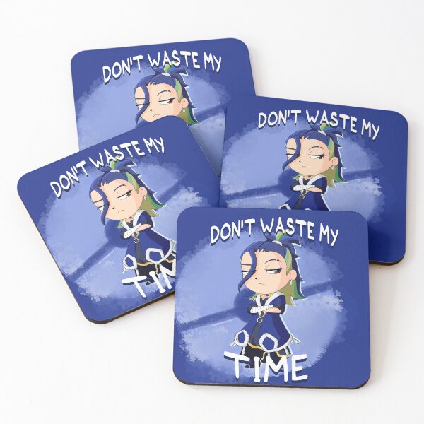 Artikelvorschau, "Don't Waste My Time" Adaman-Aufkleber entworfen und verkauft von alicornartist.