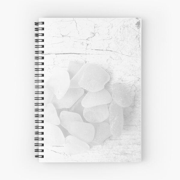 Item preview, White Sea Glass - Calming Minimalist Calm Space Minimalism - Appearance Light Gray Beach Glass - Photo 3 of 8 designed and sold by Beachy.