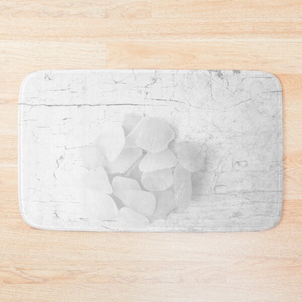 Item preview, White Sea Glass - Calming Minimalist Calm Space Minimalism - Appearance Light Gray Beach Glass - Photo 3 of 8 designed and sold by Beachy.