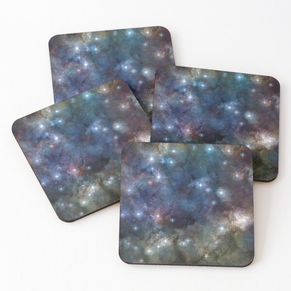 Item preview, astronomy galaxy space seamless pattern starry firmament designed and sold by Hartics.
