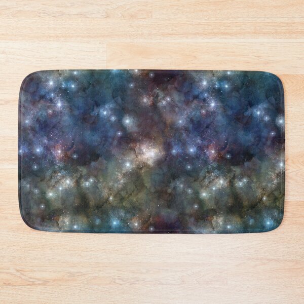 Item preview, astronomy galaxy space seamless pattern starry firmament designed and sold by Hartics.