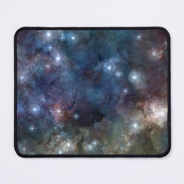 Item preview, astronomy galaxy space seamless pattern starry firmament designed and sold by Hartics.