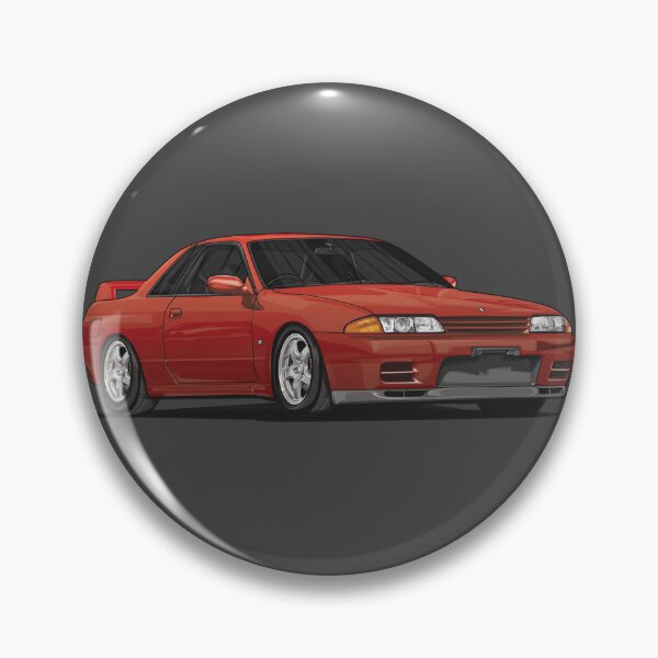 Artikelvorschau, R32 Skyline Coupé Limousine Rot entworfen und verkauft von carvect-id.