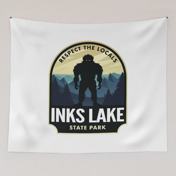 Item preview, Inks Lake Texas Bigfoot Sasquatch designed and sold by HalpinDesign.