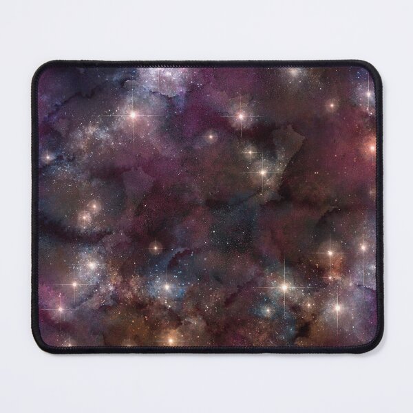 Item preview, astronomy galaxy space seamless pattern starry firmament designed and sold by Hartics.
