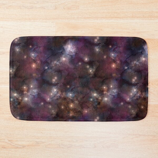 Item preview, astronomy galaxy space seamless pattern starry firmament designed and sold by Hartics.