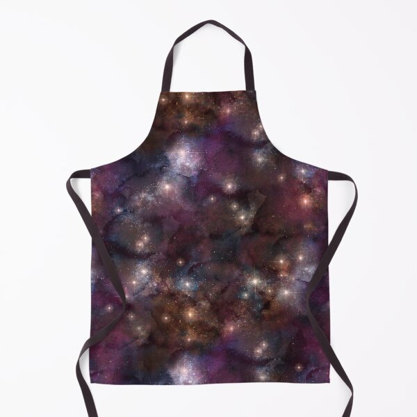 Item preview, astronomy galaxy space seamless pattern starry firmament designed and sold by Hartics.