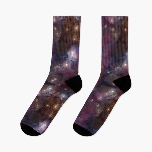 Item preview, astronomy galaxy space seamless pattern starry firmament designed and sold by Hartics.
