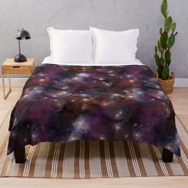 Item preview, astronomy galaxy space seamless pattern starry firmament designed and sold by Hartics.