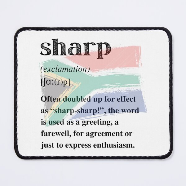 Item preview, Sharp designed and sold by MerWishes.