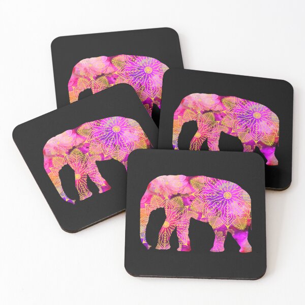 Item preview, Festival de couleur Mandala Elephant-szd1i designed and sold by KoushtubhGulati.