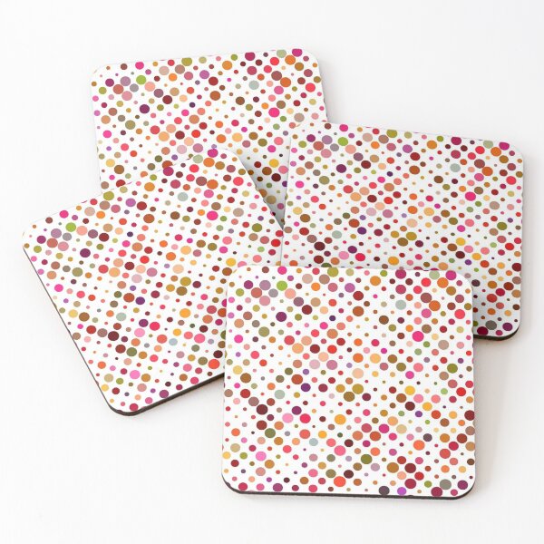 Item preview, MULTI-COLOERED POLKADOTS  designed and sold by krazyamerican.