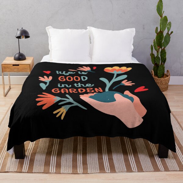 Item preview, Life is good in the garden designed and sold by tagmecool.