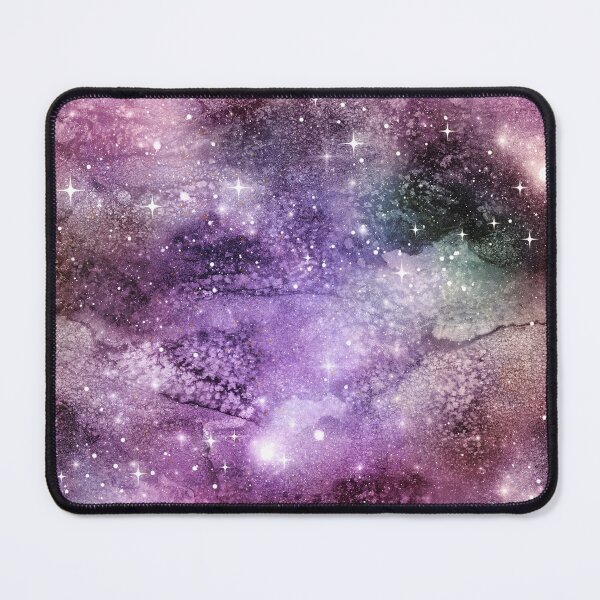Item preview, astronomy galaxy space seamless pattern starry firmament designed and sold by Hartics.