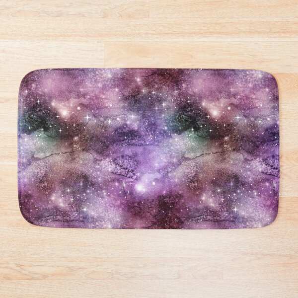 Item preview, astronomy galaxy space seamless pattern starry firmament designed and sold by Hartics.