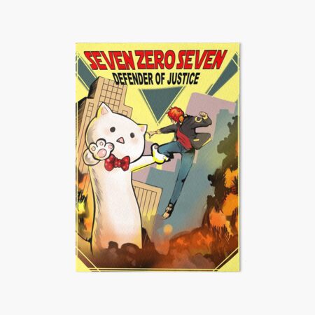 SEVEN ZERO SEVEN Mystic Messenger Collection Art Board Print