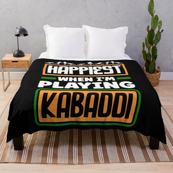 Item preview, Kabaddi Indian Sports Happiest When Im Playing Kabaddi designed and sold by ShopTheStyle.