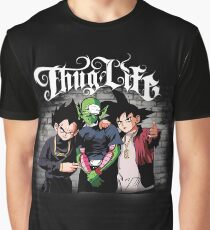 Thug life Goku, piccolo, Vegeta Graphic T-Shirt