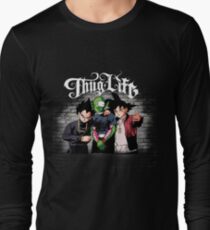 Camiseta de manga larga Thug life Goku, piccolo, Vegeta