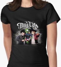 Thug Leben Goku, Piccolo, Vegeta Tailliertes T-Shirt