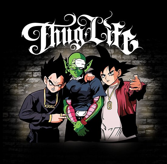 vegeta thug life