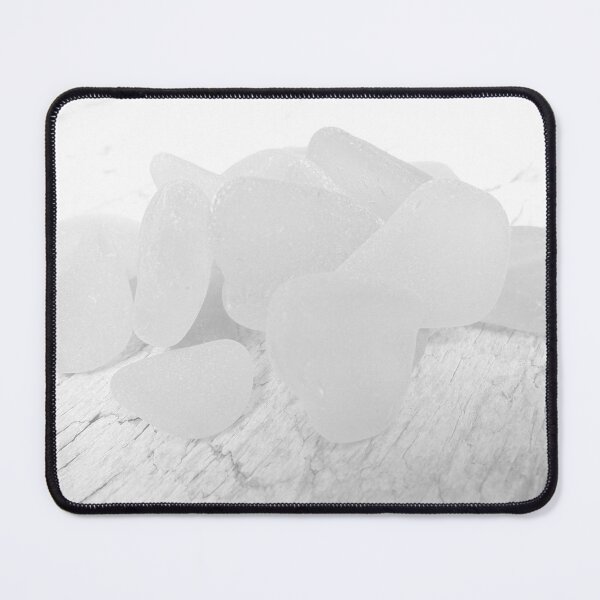Item preview, White Sea Glass - Calming Minimalist Calm Space Minimalism - Appearance Light Gray Beach Glass - Photo 5 of 8 designed and sold by Beachy.