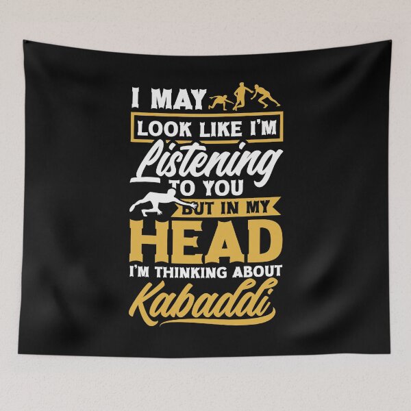 Item preview, Kabaddi Indian Sports Funny Pun designed and sold by ShopTheStyle.
