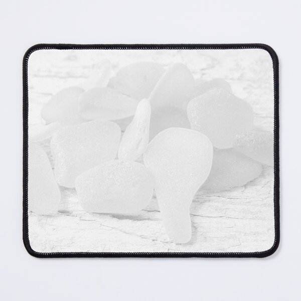 Item preview, White Sea Glass - Calming Minimalist Calm Space Minimalism - Appearance Light Gray Beach Glass - Photo 6 of 8 designed and sold by Beachy.
