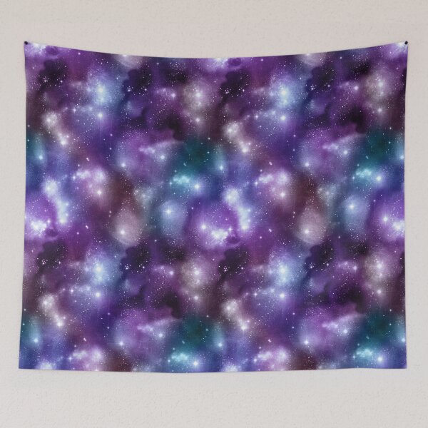 Item preview, astronomy galaxy space seamless pattern starry firmament designed and sold by Hartics.
