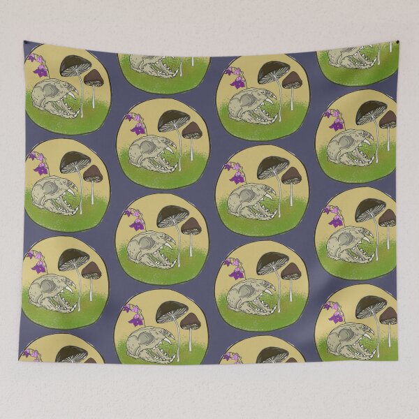 Item preview, Skulls and mushies designed and sold by ElsieVirgo91.