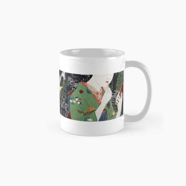 Vintage Japanese Babes (Goyō Hashiguchi - Remastered) Classic Mug
