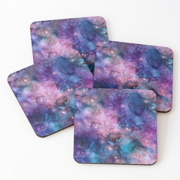 Item preview, astronomy galaxy space seamless pattern starry firmament designed and sold by Hartics.