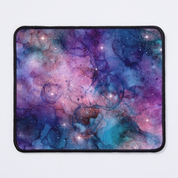 Item preview, astronomy galaxy space seamless pattern starry firmament designed and sold by Hartics.