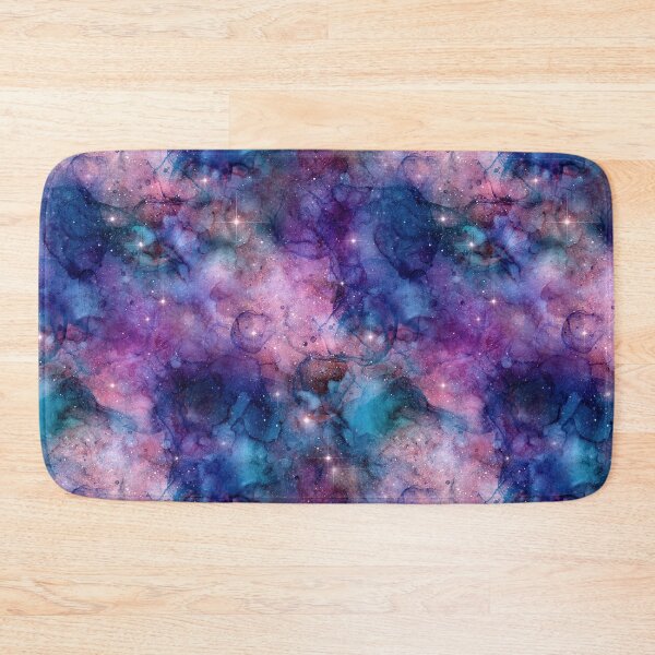 Item preview, astronomy galaxy space seamless pattern starry firmament designed and sold by Hartics.