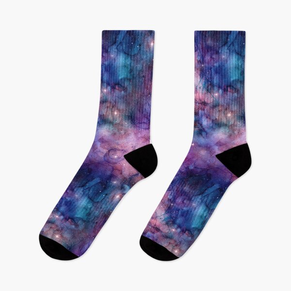 Item preview, astronomy galaxy space seamless pattern starry firmament designed and sold by Hartics.