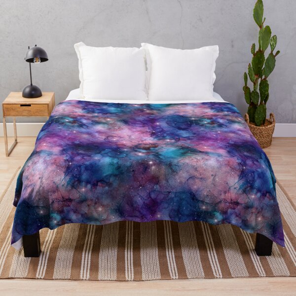 Item preview, astronomy galaxy space seamless pattern starry firmament designed and sold by Hartics.