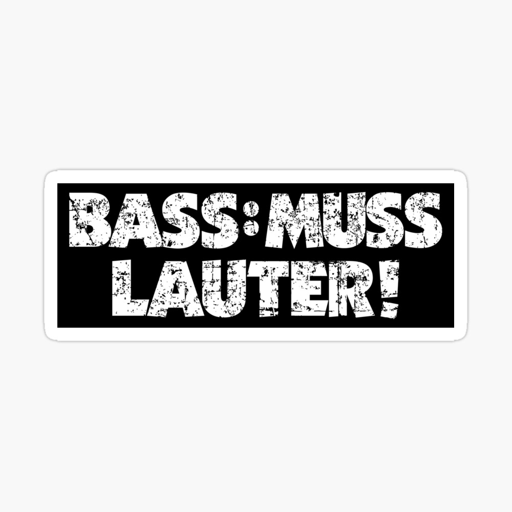 Bass Must Louter Vintage White Metal Print By Theshirtshops Redbubble