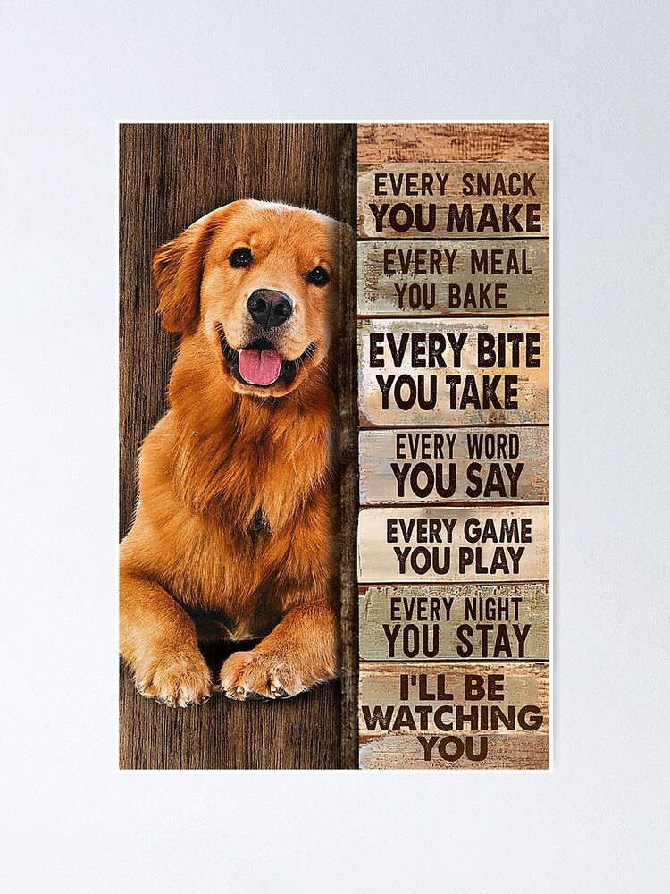 cute-golden-retrieve-dog-meaning-quotes-gift-poster-for-sale-by
