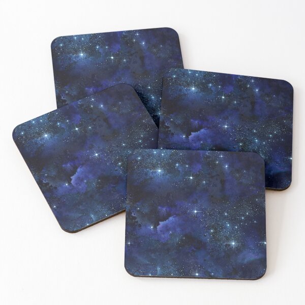 Item preview, astronomy galaxy space seamless pattern starry firmament designed and sold by Hartics.