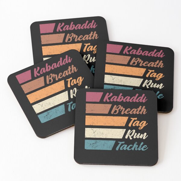 Item preview, Kabaddi Indian Sports Kabaddi Breath Tag Run Tackle Quote designed and sold by ShopTheStyle.