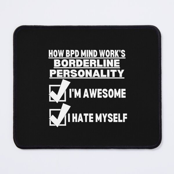 Item preview, BPD Borderline personality disorder Awareness, BPD Support, Borderline Disorder,  Borderline personality  warrior, BPD shirt, Borderline Personality Gift designed and sold by ILLTOOCHILL.