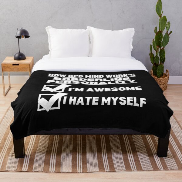 Item preview, BPD Borderline personality disorder Awareness, BPD Support, Borderline Disorder,  Borderline personality  warrior, BPD shirt, Borderline Personality Gift designed and sold by ILLTOOCHILL.