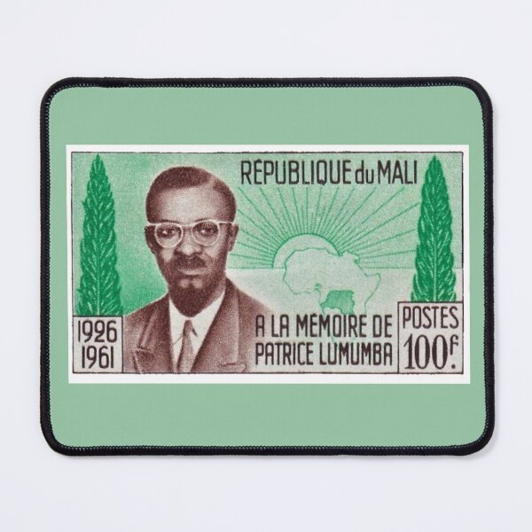 Item preview, Patrice Lumumba Commemoration Postage Stamp from Mali designed and sold by Tony Cisse.