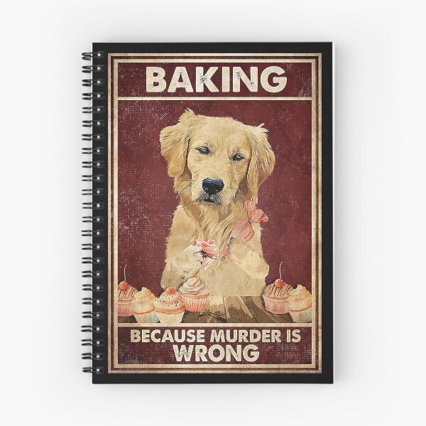 Item preview, Golden Retriever dog gangter Baking funny quotes designed and sold by Douglafa.