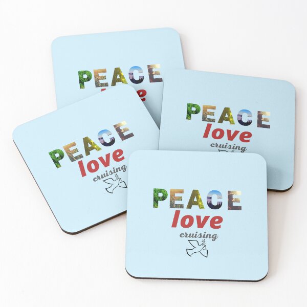 Item preview, PEACE LOVE CRUISING designed and sold by Adnandar.